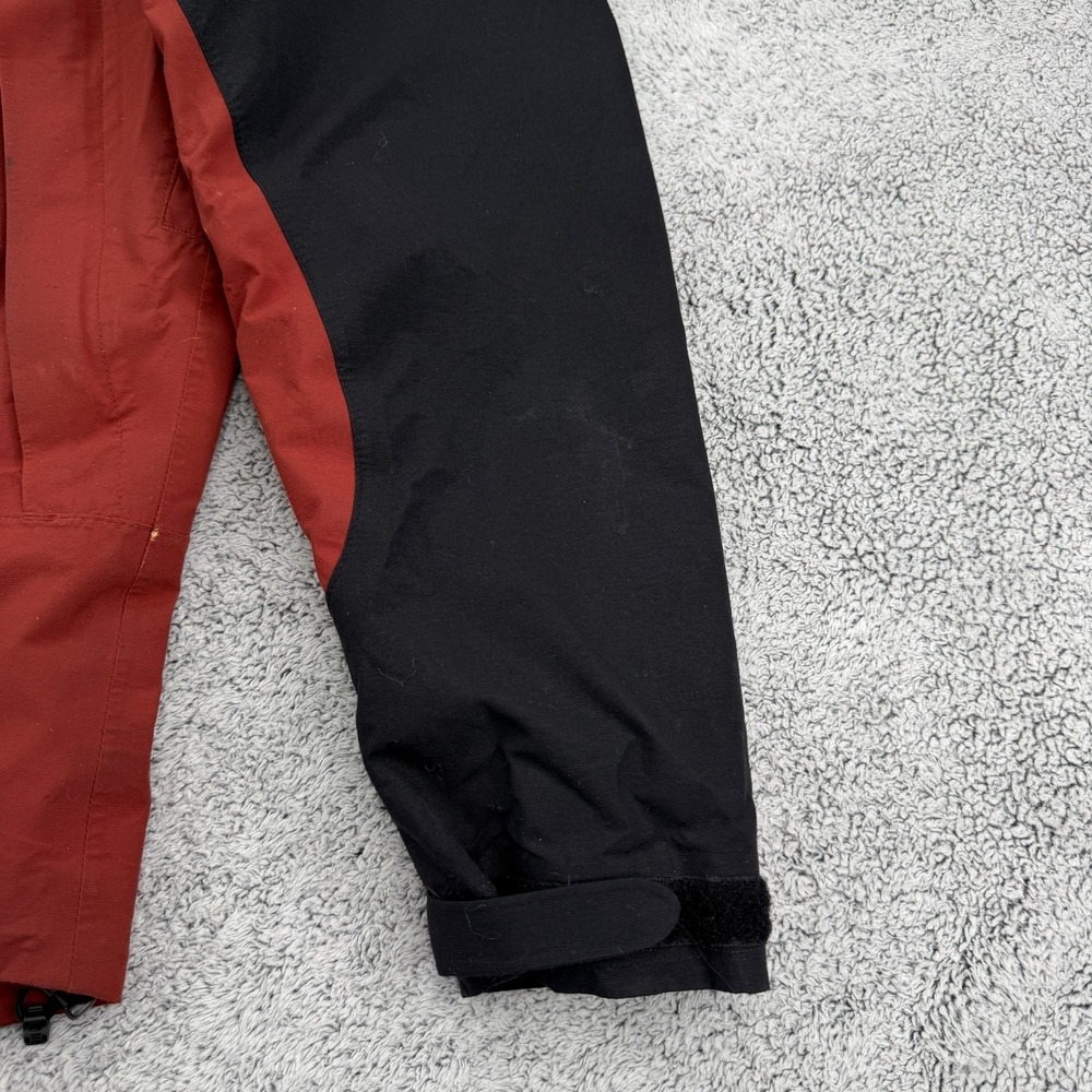 Mountain Hardwear Jacket Mens Small Red Goretex XCR Hooded Zip Pocket Ski Snow - Picture 9 of 16